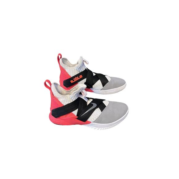 Size 11 - Nike LeBron Soldier 12 Flash Crimson 2018 - Picture 6 of 9